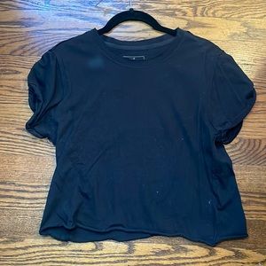 Free people black tee